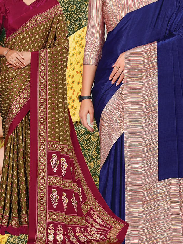 Uniform sarees